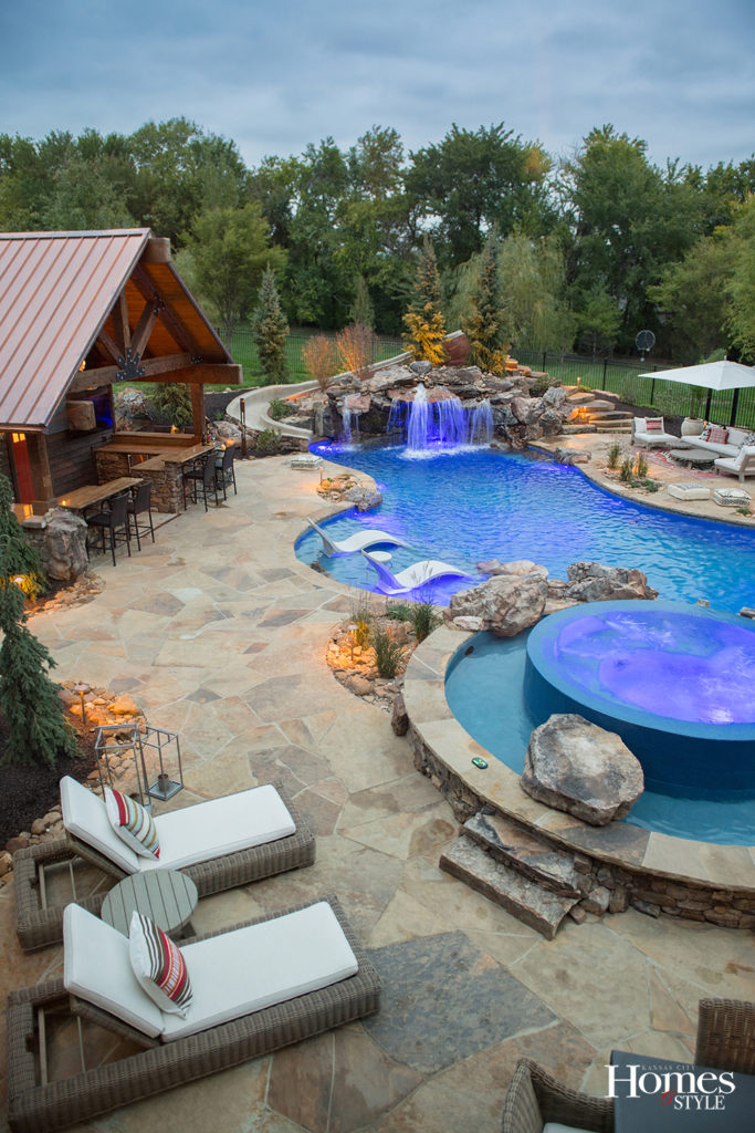 Dive Right Into This “Survivor’s” Backyard Paradise - Kansas City Homes ...