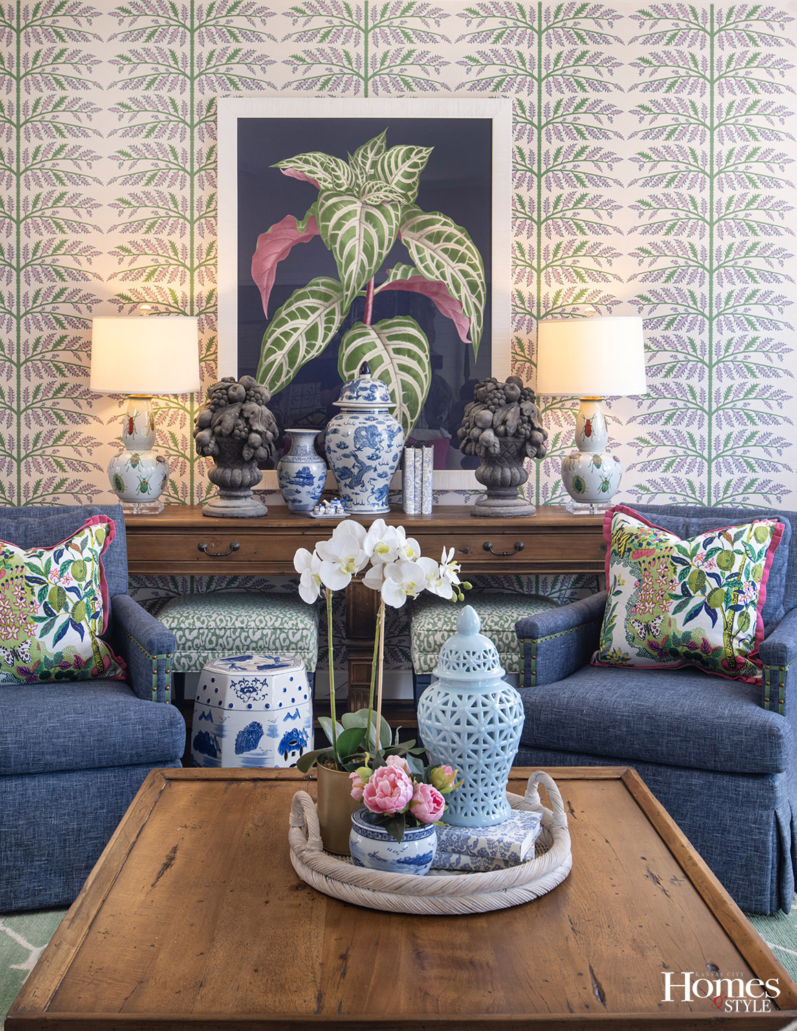 Serenity and Style: Decorating Your Home with Blue and Green - Nell Hill's